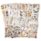 thumbnail image 1 of Juego de suministros vintage para scrapbooking (200 piezas) para diarios artísticos, agendas, pegatinas de papel DIY (B), 1 of 5