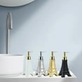 thumbnail image 1 of Xihbxyly Botella de Repuesto para Loción de Baño, Elegante Diseño En Dorado, Plateado y Blanco, a Prueba de Fugas, Ahorra Espacio, Versátil para Artículos de Tocador, Ideal para Viajes y Hogar, Tamañ, 1 of 7