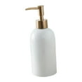 thumbnail image 4 of Abbracc Portable Hand Liquid Pump 420ml Refillable Bedroom Bathroom Kitchen Sink Ceramic White, 4 of 9