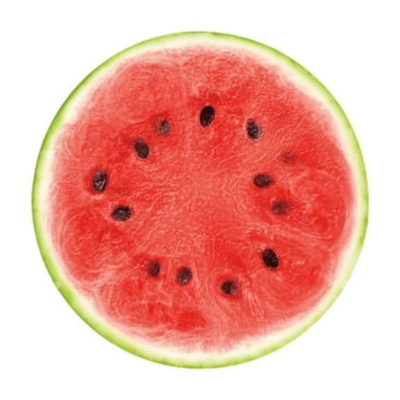 Round Watermelon Beach Towel, 59x59 Inch Oversized Beach Towel, Quick Dry Beach Blanket, Sand Free Beach Mat, Funny Beach Towel for Beach Picnic
