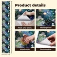 thumbnail image 5 of Peel and Stick Wallpaper Floral Landscape Glowing Daisies Wildflowers Wall Mural 17.7in x 9.8ft Self Adhesive Removable Wall Paper Renter Friendly Wallpaper for Nursery Bedroom Cabinets, 5 of 8