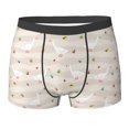 thumbnail image 6 of Men's Boxer Briefs, Striped Cute Duck Butterfly Soft Comfy Mens Underwear Boxer Briefs Breathable With Widen Waist, 6 of 7