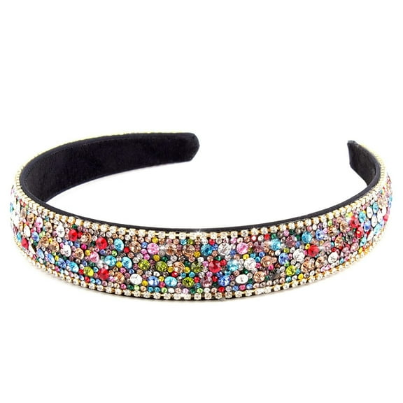 Crystal Rhinestone Headbands,Women Headband,Jewelry Chain Hairband,Girl's Diamond Hair Accessories for Party,Multi-color