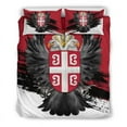 thumbnail image 3 of Serbia Ensemble de Literie Tatouage Aigle Serbe RLT7, 3 of 6