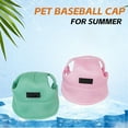thumbnail image 2 of Puppy Hats for Small Dogs Pet Dog Sun Visor Hat Adjustable Comfortable Kitten Hats,XL,Pink, 2 of 6