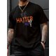 thumbnail image 1 of Camiseta bohemia con estampado "What The Fucough" para hombre: informal y deportiva, de algodón transpirable, cuello redondo, manga corta, ideal para el tiempo libre., 1 of 4