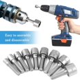 thumbnail image 4 of Adaptador de broca de destornillador de 18 Uds., broca de enchufe Torx macho, broca de adaptador de broca de destornillador magnético para taladro manual, enchufe de destornillador eléctrico JAMW Sencillez, 4 of 5