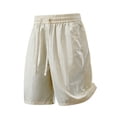 thumbnail image 2 of Wovilon Men's Quick Dry Running Shorts with Drawstring Waist and Pockets, Lightweight Breathable Athletic Gym Shorts for Summer Workout, Sports, and Daily Wear, 2 of 5