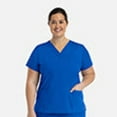 thumbnail image 2 of Red Panda Women's V-Neck Two Pocket Solid Scrub Top, 2 of 5