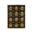 thumbnail image 1 of 12 adornos navideños colgantes de 6 cm para colgar. Oro, 1 of 9