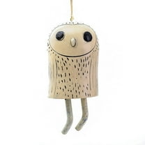 Bohemian Wind Chimes, Resin Garden Decor with 8 Animal Charms, Outdoor Patio Hanging Decorations, Weather-Resistant Windchime for Yard & Porch