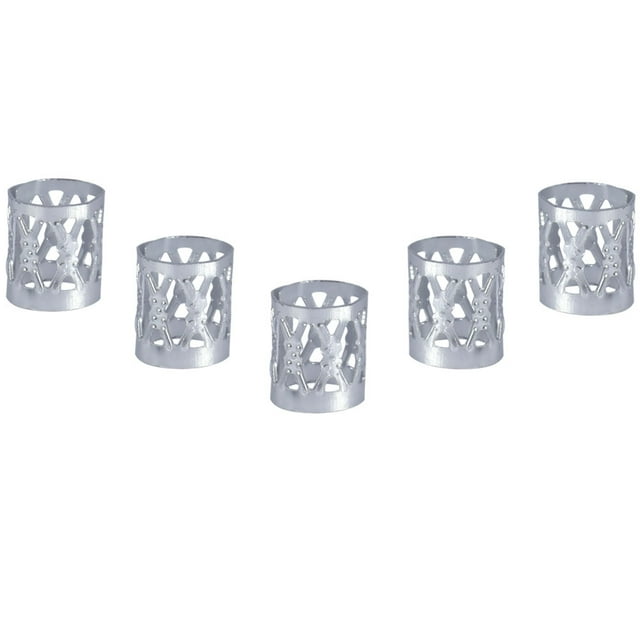 Brazalete para trenza de cabello, 100 unidades/bolsa, nuevos anillos coloridos para trenza de cabello, cuentas para trenzado de cabello construidas para precisión