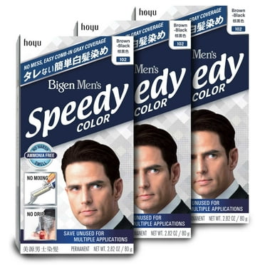 102 Brown-Black Bigen Men's Speedy - 3 Pack