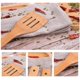thumbnail image 2 of Juego de utensilios de cocina de bambú, utensilios de cocina de bambú, utensilios de cocina para cocinar, sartenes antiadherentes naturales y saludables, 4 piezas, 30 cm Feliz Sencillez, 2 of 5