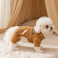 thumbnail image 4 of Hearth & Gear Clothes Thickened And Warm Coat For Leash Compatible Medium Sized Dogs For Autumn And Winter. Pet Clothes Hangers for Small Dogs Pet Clothes for Cats Pet Clothes Hangers Metal Pet, 4 of 6