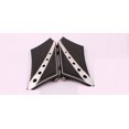 thumbnail image 2 of CHROME FOOTPEGS FLOORBOARDS FOOTBOARDS BOARDS REAR HARLEY TOURING SOFTAIL, 2 of 3