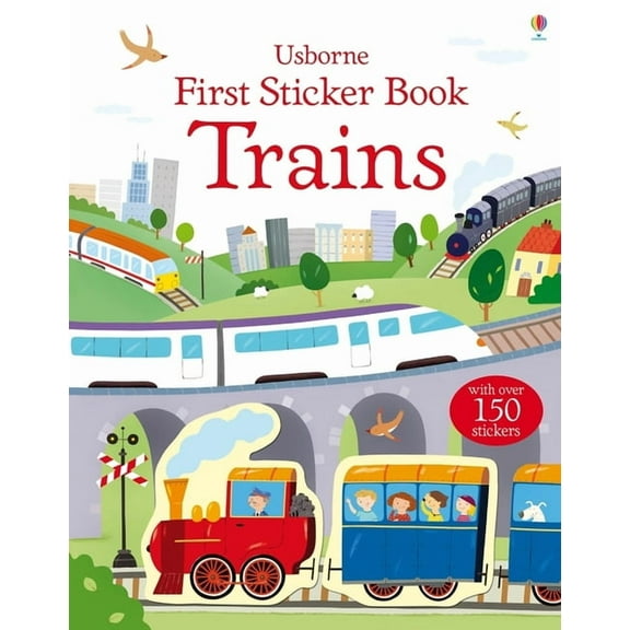First Sticker Books First Sticker Book Trains, (Paperback)