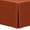 Burnt Orange, variant on Ultimate Textile 8 ft. Fitted Polyester Tablecloth - for 18 x 96-Inch Banquet and Folding Rectangular Tables, Orange