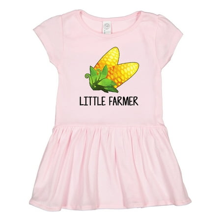 

Inktastic Little Farmer with Corn Gift Toddler Girl Dress