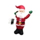 thumbnail image 1 of accesorio de santa claus,Papá Noel inflable navideño con luz,Decoración al aire libre Patio Decoración navideña Parque Patio trasero,Decoración navideña de PVC con dibujos animados,Patio, 1 of 8
