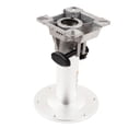 thumbnail image 1 of Pedestal De Asiento De Altura Ajustable, Pedestal De Asiento Ajustable Giratorio De 360 ​​grados Manual De Plata De 330-480 Mm Para Yates RV ANGGREK Otros, 1 of 8