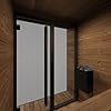 thumbnail image 6 of SaunaLife GL4 Outdoor Sauna Kit, Garden Luxury-Series Outdoor DIY Sauna Kit, Thermo-Spruce, up to 4 Persons Bundles (Sauna Heater and Sauna Stones Included) (HIVE MINI 6 WiFi - White), 6 of 9