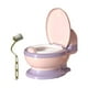 thumbnail image 4 of Bebé Orinal Inodoro Realista Perfecl Incluye cepillo de limpieza Tamaño Compacto Entrenamiento Transición orinal asiento orinal extraíble PVC rosa, 4 of 8