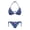 Butterflies and Florals, variant on Purple Butterfly Garden Bikini Set Spandex Plus Size Elastic String Swimsuits Triangle Halter String 2 Piece Bikini Sets Quick Drying