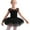 Black, variant on Stelle Ballet Leotard Mesh Cap Sleeveless Tutu Skirted Ballerina Dress Outfit for Girls,Ballet Pink,5T