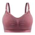 thumbnail image 3 of Sujetador de lactancia ajustable con hebilla superior, ropa interior inalámbrica, sujetador de lactancia push up antiflacidez para mujeres embarazadas con almohadilla para el pecho, 3 of 5