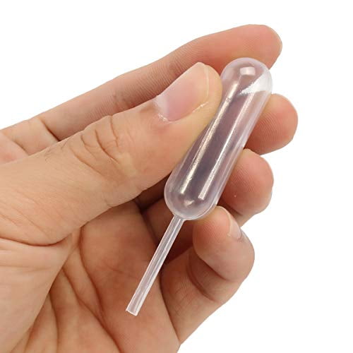 100Pcs Jam Pipettes, 4ml Disposable Plastic Sauce Transfer Pipettes Squeeze Cupcake Chocolate Dropper$$Other