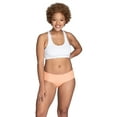 thumbnail image 6 of Fruit of the Loom Women's No Show Hipster Underwear, 3-Pack, 6 of 10