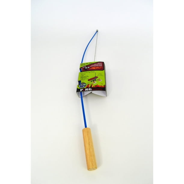 FireBuggz Marshmallow and Hotdog Fishing Pole Fire Roaster Walmart