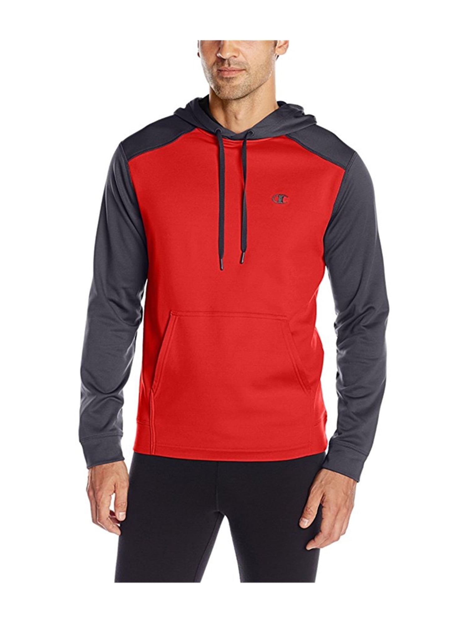 champion men's performance fleece pullover hoodie