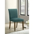 thumbnail image 2 of Cantley Upholstered Dining Side Chair Teal Blue (Set of 2), 2 of 13