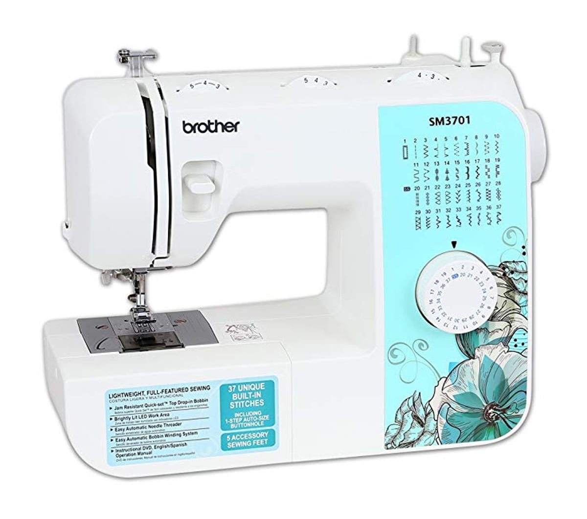 Brother International SM3701 Lightweight Full Featured Sewing Machine