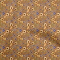 thumbnail image 1 of oneOone Cotton Poplin Pale Orange Fabric Floral Fabric For Sewing Printed Craft Fabric By The Yard 42 Inch Wide, 1 of 5