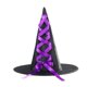 thumbnail image 1 of Sombrero de mago, disfraz de mascarada, lazo con lazo para bruja, 1 of 2