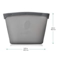thumbnail image 4 of Bolsa Desinfectante de Vapor Silicona Gris, 4 of 15
