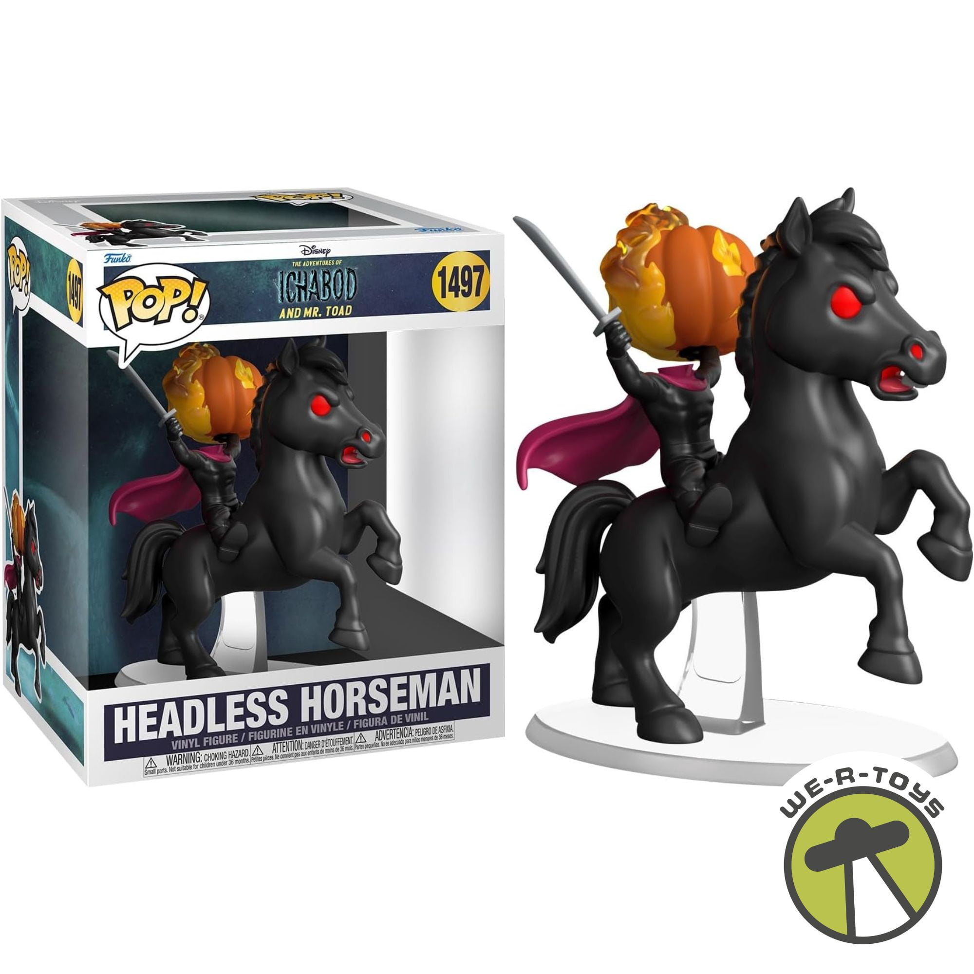 FUNKO POP! Rides Deluxe: Disney's Legend of Sleepy Hollow - Headless Horseman, Funko, Gifts