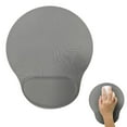 thumbnail image 4 of Gel Wrist Support, Drop-Ahaped Fabric Game Mouse Pad with Ergonomic Cushion, PC Laptop Anti-Slip Mat, 8.27x10 inch, 4 of 5