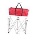 thumbnail image 3 of Soporte de trabajo portátil con bolsa de almacenamiento de tela Oxford, resistente, práctico, fácil de instalar, patas de mesa de camping para casa, 6 patas, 3 of 8
