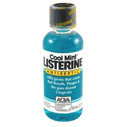 Listerine Antiseptic Mouthwash, Cool Mint - 95 Ml, 3 Pack
