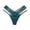 Green, variant on Low Rise Thong for Women, Hollow Out Ice Silk Panties, Breathable Mesh Strappy Briefs for Daily Wear, Lightweight Stretchy Lingerie with Bow Detail for Summer Comfort, 1-Pack