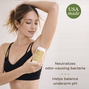 Natural Deodorant for Women - Aluminum & Baking Soda Free, USA Made for Long-Lasting Odor Protection, Made with 55% Organic Ingredients, Kid & Sensitive Skin Safe Magnesium Deodorant