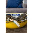 thumbnail image 2 of Old Bay Pattern - 4 qt Serving Bowl - Golden Rabbit Enamelware, 2 of 4