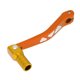 thumbnail image 1 of Palanca de cambio de motocicleta plegable para Yamaha TTR 50cc, aleación de aluminio, palanca de cambio naranja con cabeza dorada, 1 of 1