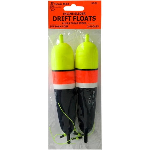 Beau Mac Inline Slider Drift Foam Floats - Walmart.com