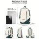 thumbnail image 2 of Stylish Color Block Preppy School Backpack - Perfect For Students, Teens & Girls On The Go!, 2 of 5