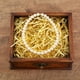 thumbnail image 4 of Gold Threaded Mixed Paper Shreds Raffia Wedding Favour Box Filler Gift Gold Confetti Shreds, 4 of 6